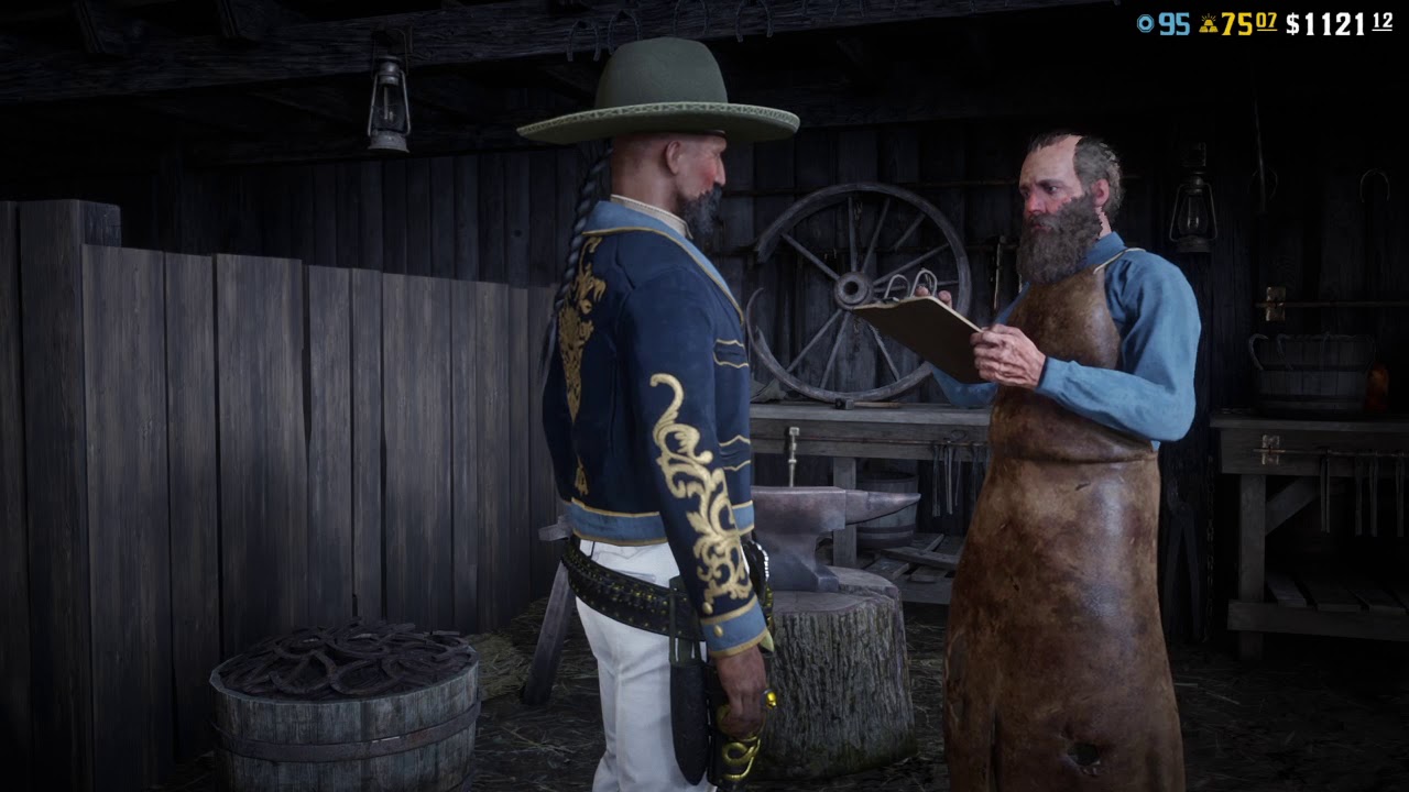 Red Dead Redemption 2 Online _ Dark Bay Horse _ Andalusian _ War Horse