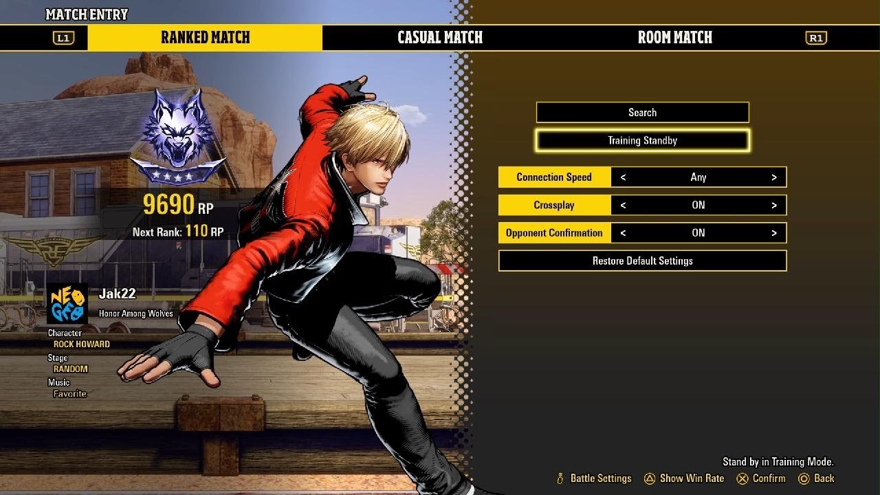 FATAL FURY: City of the Wolves: Rock vs Hotaru