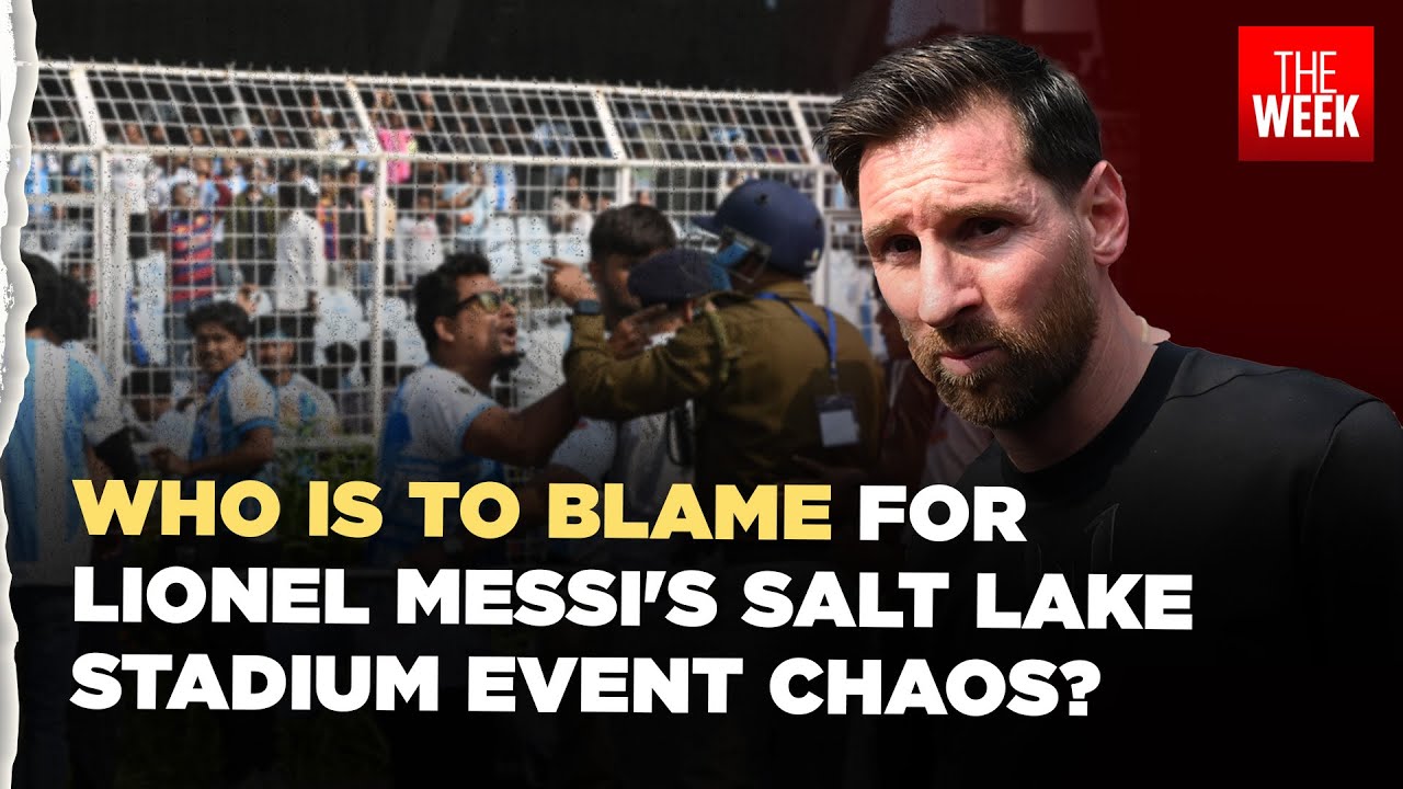 Lionel Messi's visit to Kolkata: Political battle begins as BJP blames Trinamool Congress for chaos
