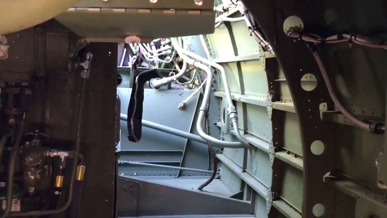 TBM Avenger - Radioman / Bombardier Cabin Interior