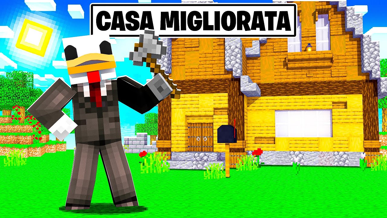 HO MIGLIORATO IL MIO MONDO DI MINECRAFT