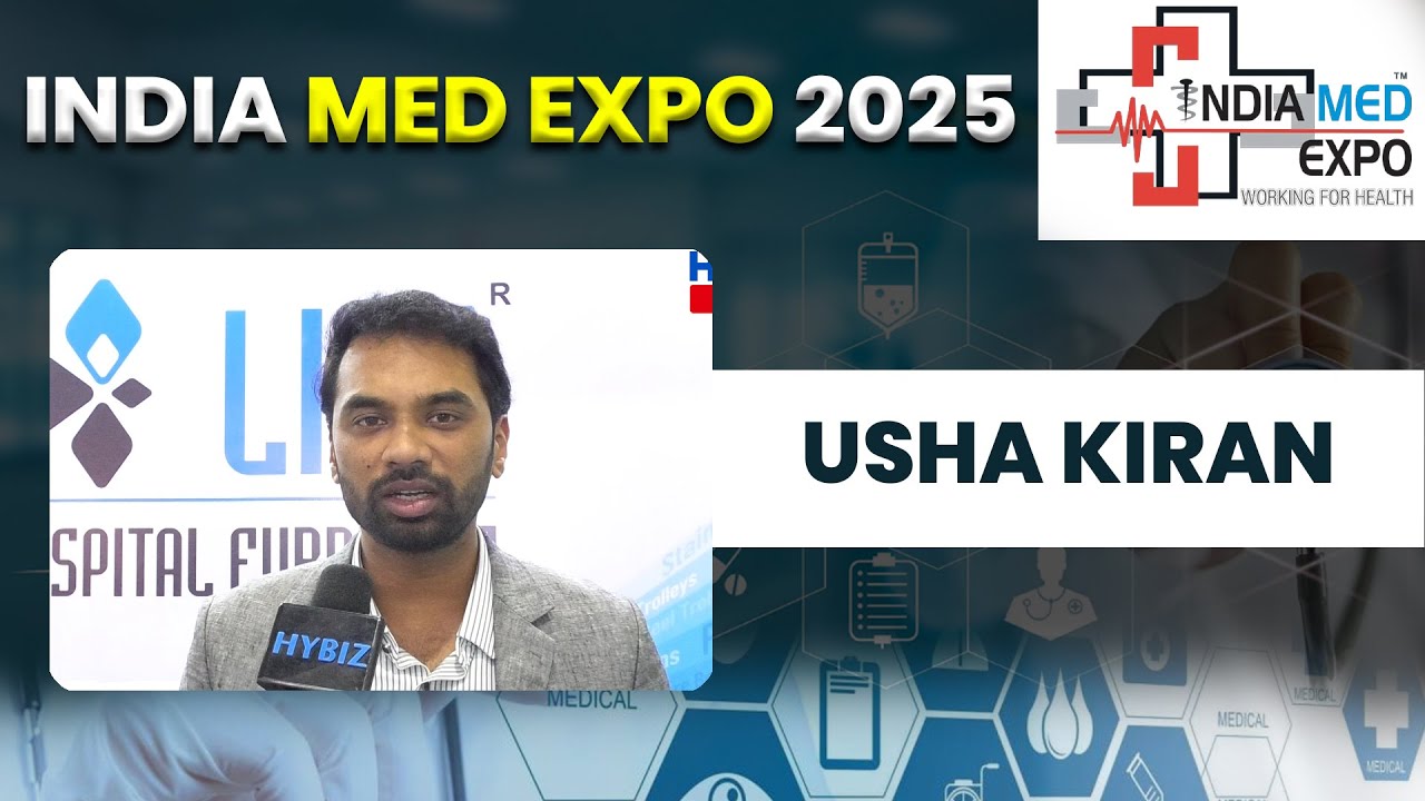 Life Hospital Furniture Showcases Medical Solutions | INDIA MED EXPO 2025 | Hybiz Now