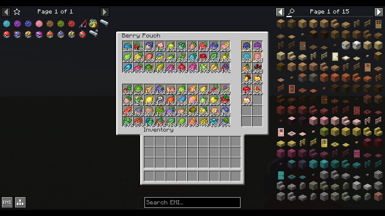 Cobblemon addon mod — Berry Pouch | 0.5.0 beta