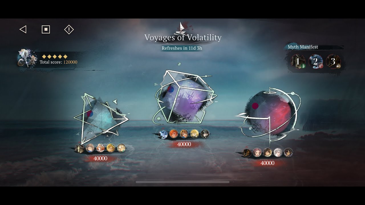 No limited 6* v. Voyages of Volatility Full Clear - Season 6, Reverse: 1999
