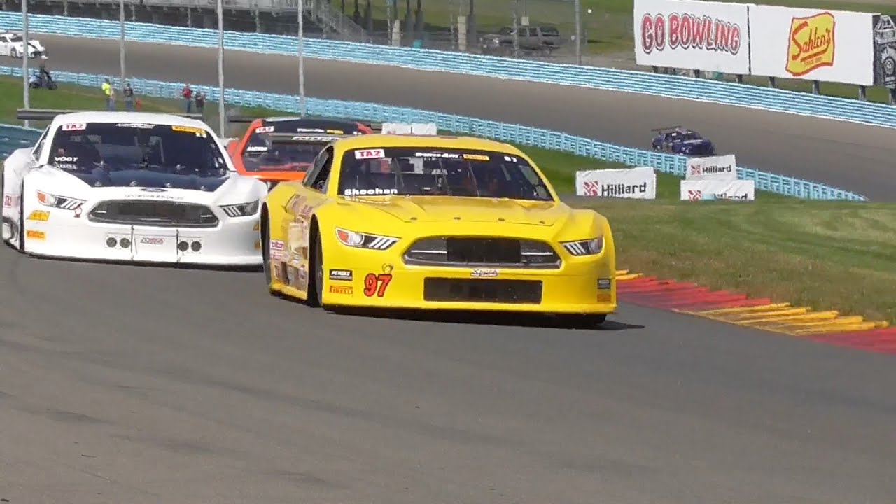 Trans Am races through the esses at The Glen