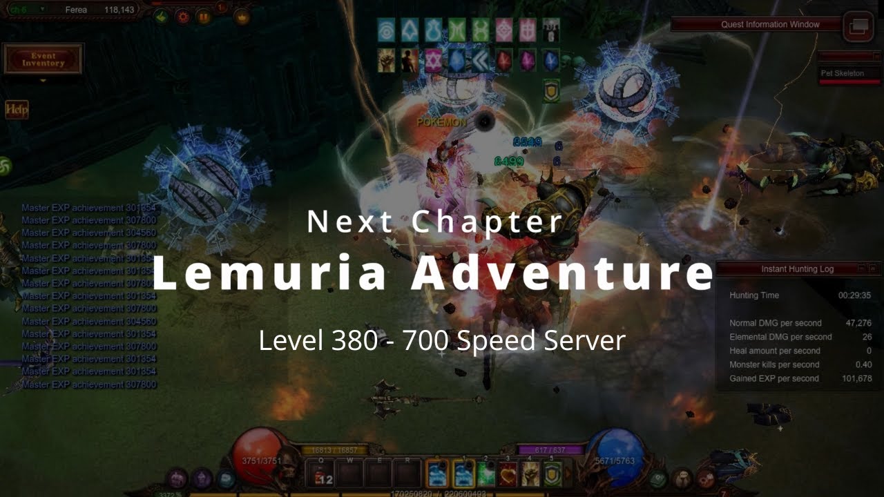 Lemuria Next Chapter: Debenter & Ferea (Level 380-700 Speed Server) - MU online Season 17.1.1