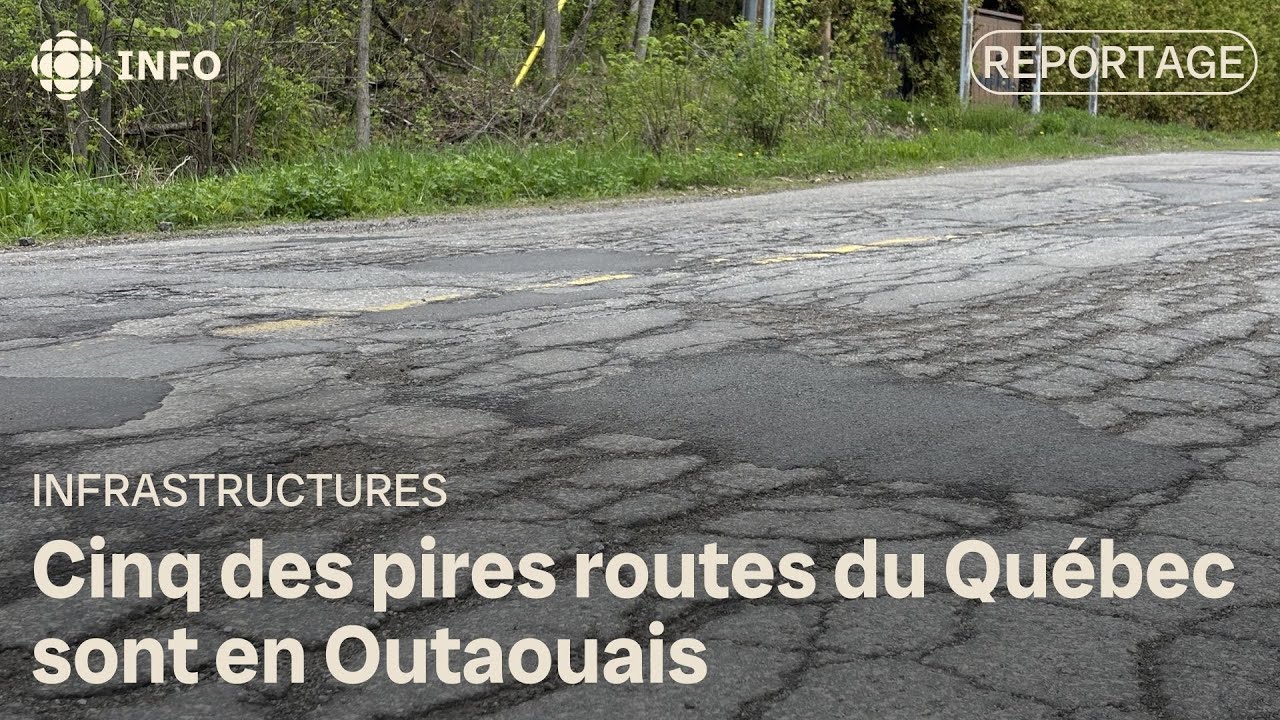 Des routes de l'Outaouais parmi les pires, selon CAA