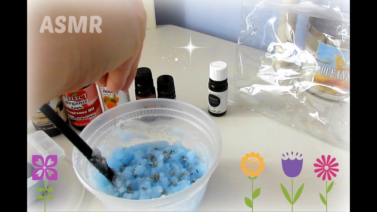 ASMR - The Most Amazing Homemade Sugar Scrub (Whisper)