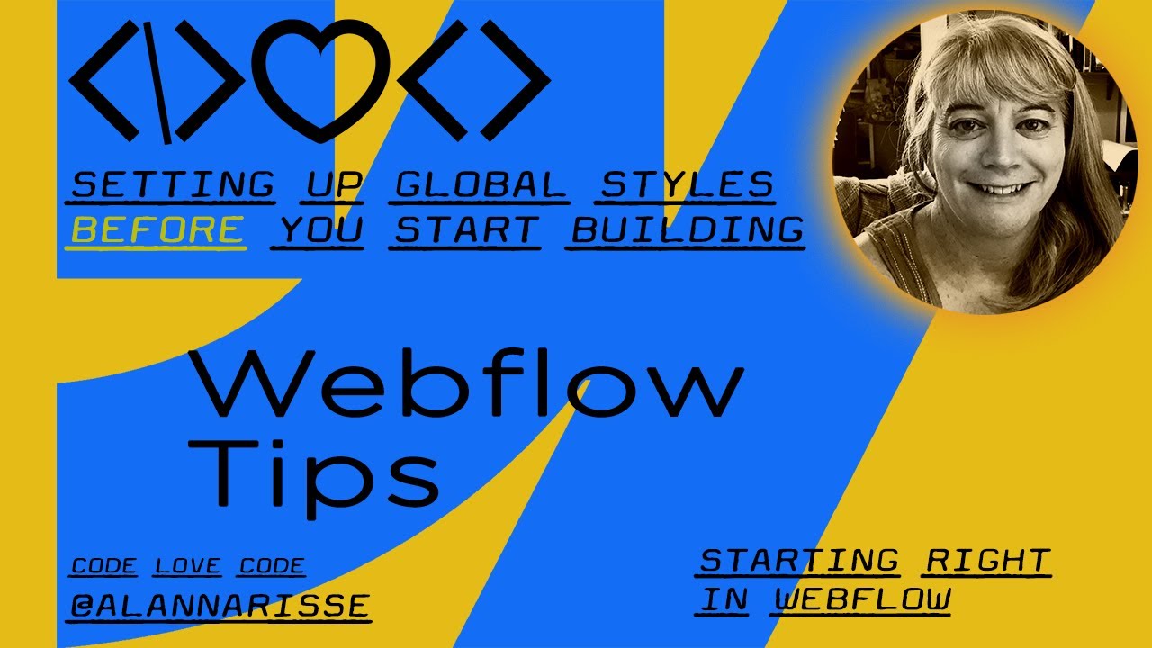 Webflow: Setting up Global Styles Before You Build