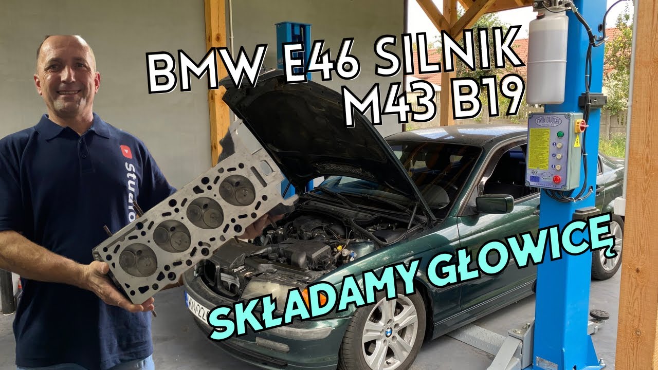 BMW e46 silnik m43 b19 składamy głowicę