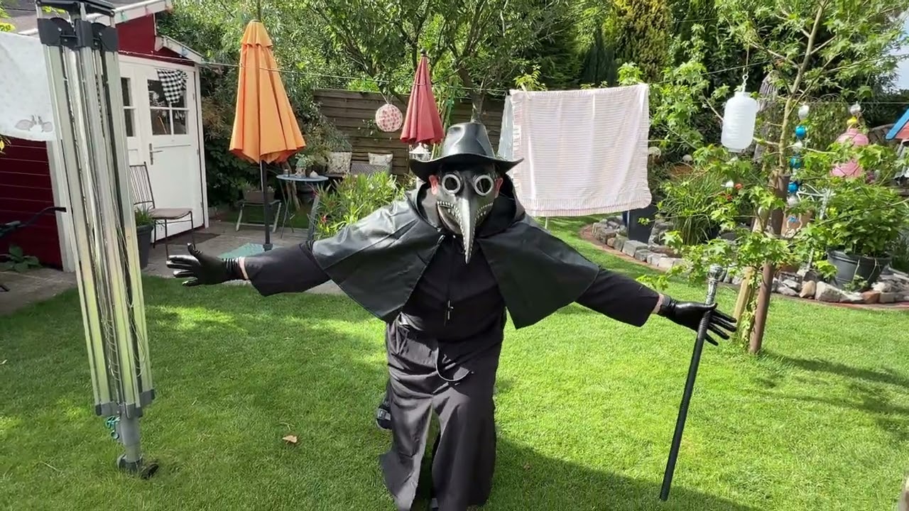 Ulikey Pest Doctor Costume - Plague Doctor Costume Cosplay unboxing & instructions