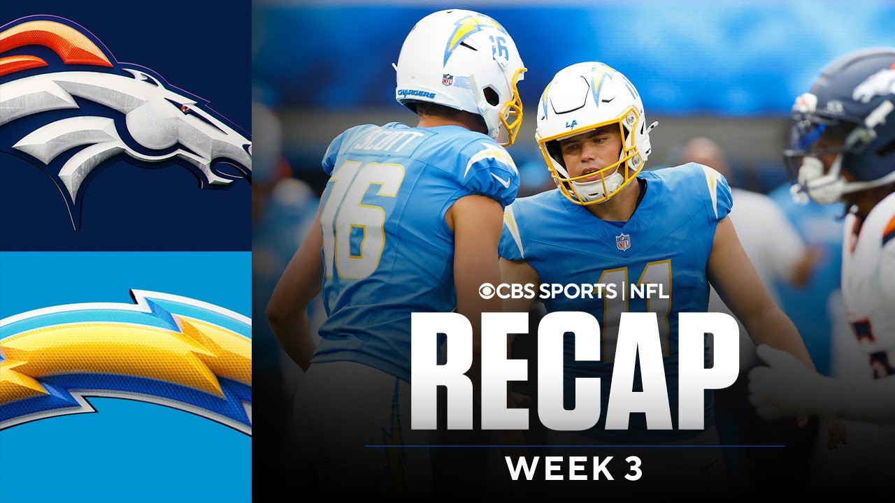 Cameron Dicker's GAME-WINNING FG helps Chargers survive Broncos, improve to 3-0 | Game Recap