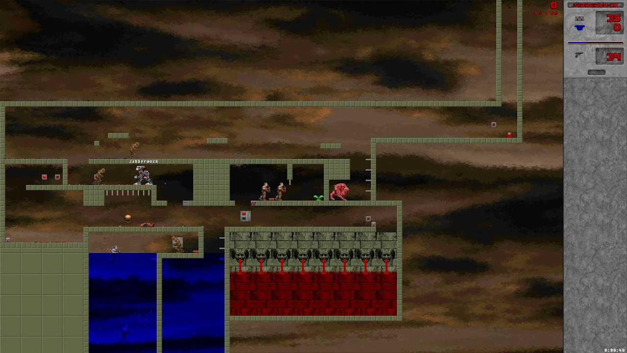 Doom 2D Forever v .667 platform test level