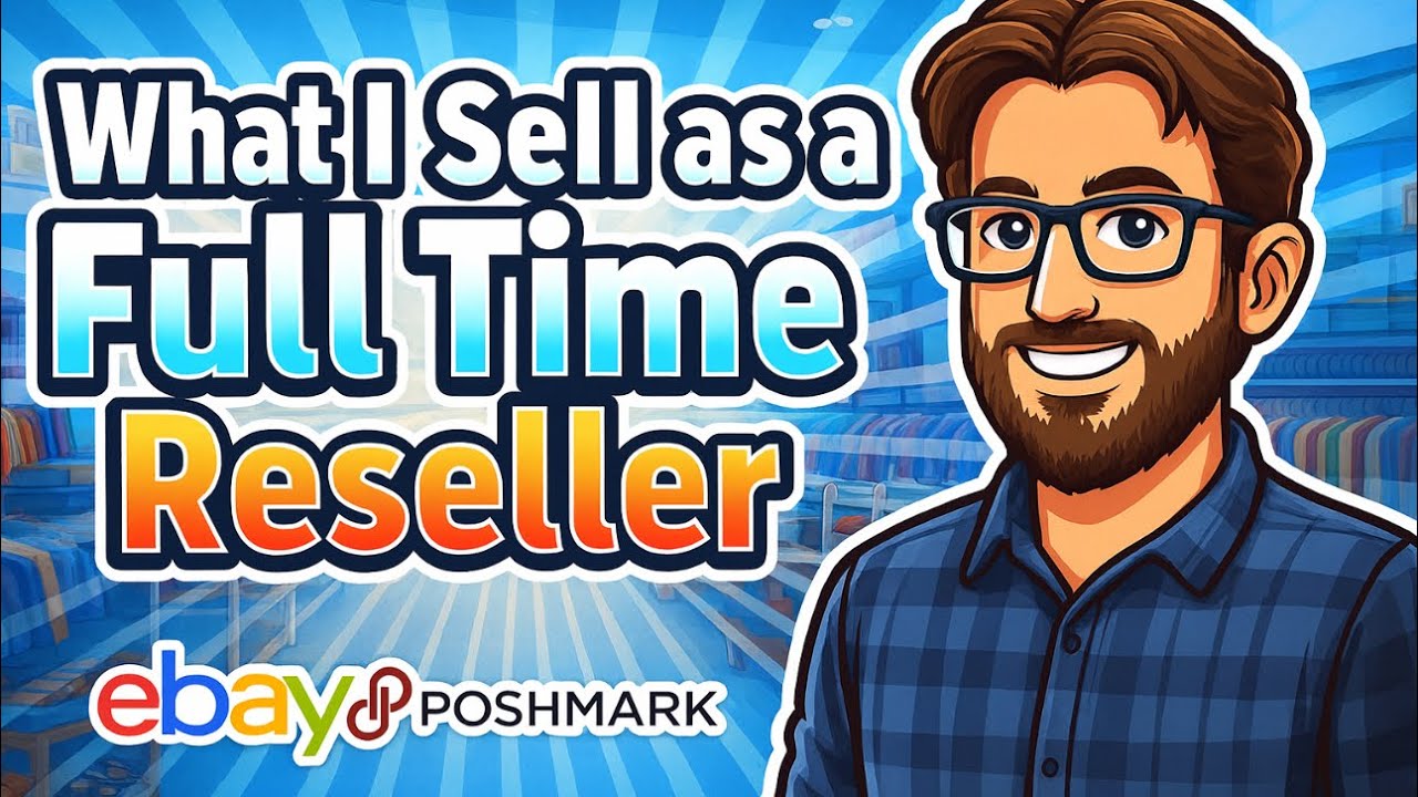 What I Sell as a Full-Time Reseller (eBay & Poshmark Top Sales)
