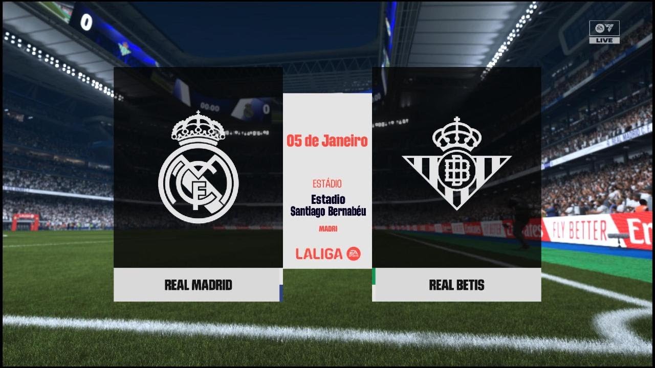 EAFC 26: Real Madrid vs Real Betis La Liga [PS5]