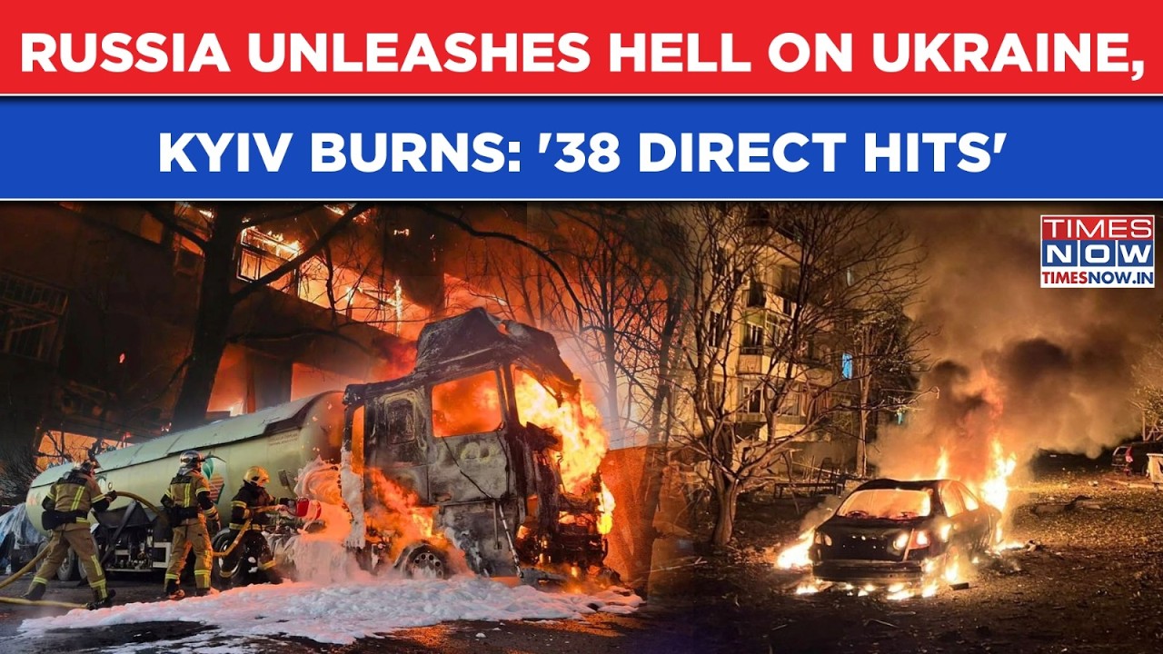 73 Missiles, 656 Drones Unleashed: Russia Rains Hell Across Ukraine, Kyiv Burns| '38 Direct Hits'