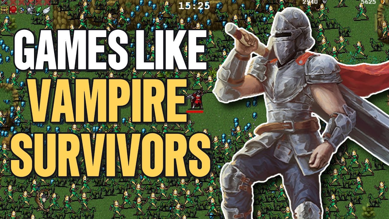 TOP 10 Indie Games Like Vampire Survivors You Missed!