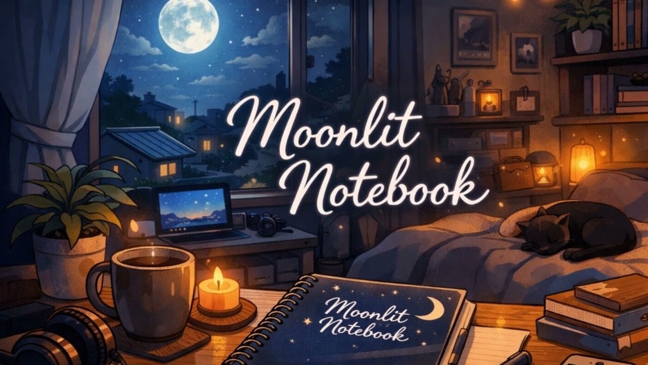 Starlit Rooftop - Moonlit Lofi Mix
