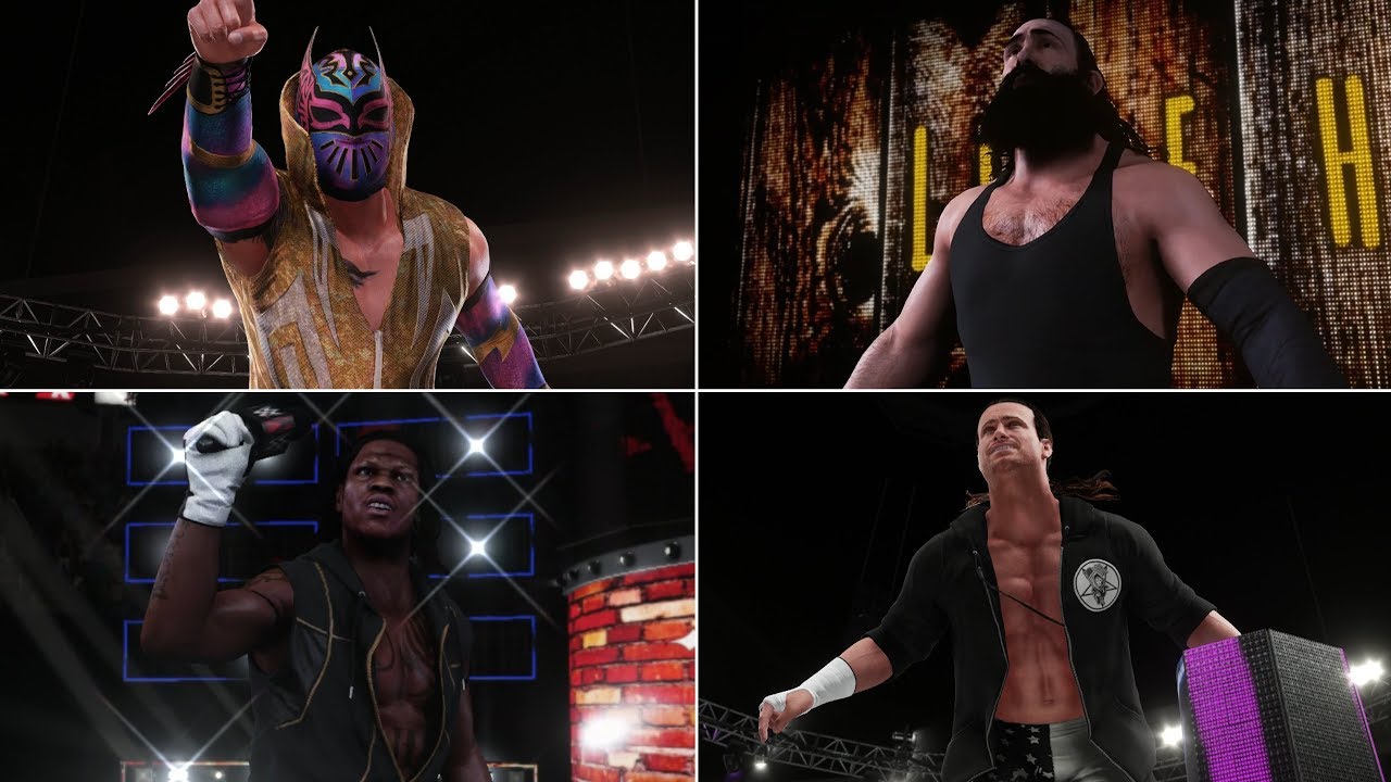WWE 2K18 Entrances - Luke Harper, Sin Cara, R-Truth, Dolph Ziggler, Apollo Crews, Samoa Joe & More!