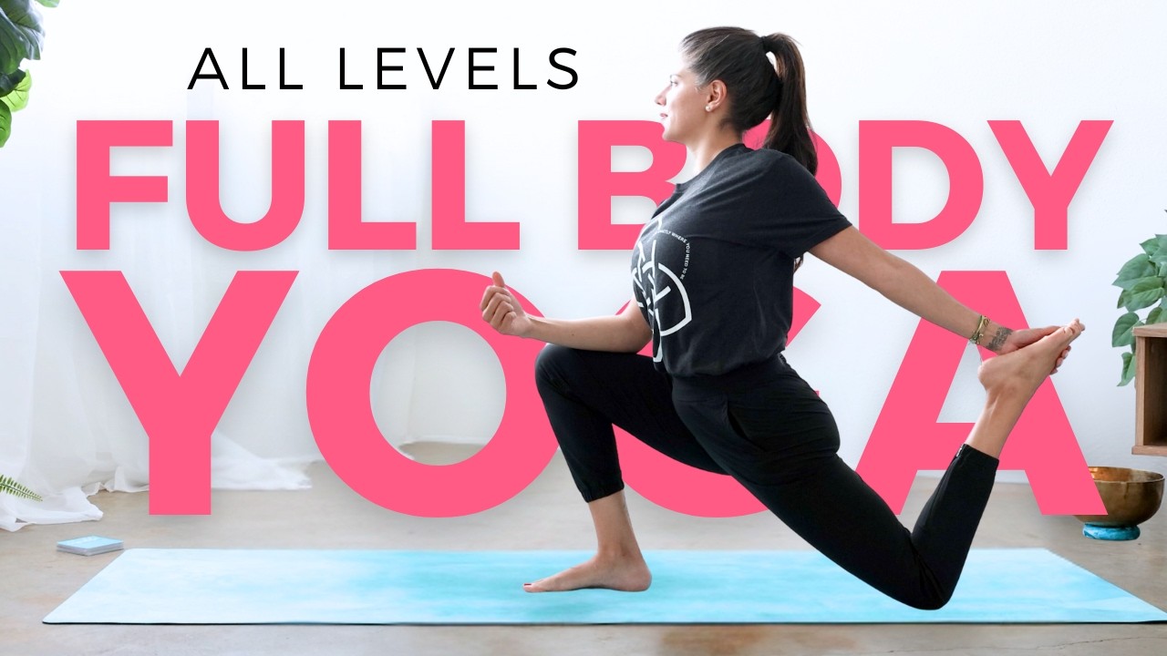 10 min Full Body Yoga for Flexibility & Strength