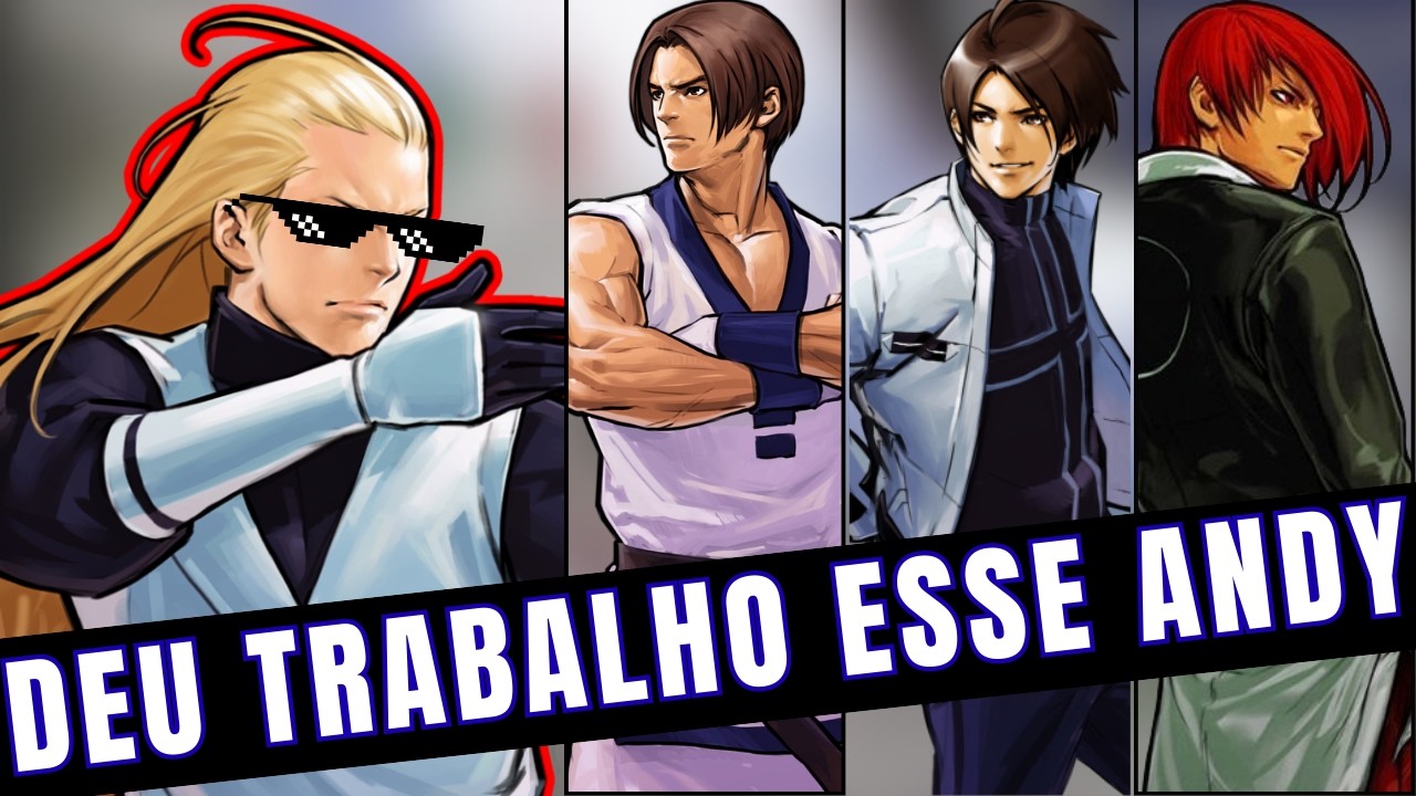JOGUEI contra um Andy e Chris fortíssimos. O COMBO SALVOU A FICHA 🔥 | KOF 2002 UM.