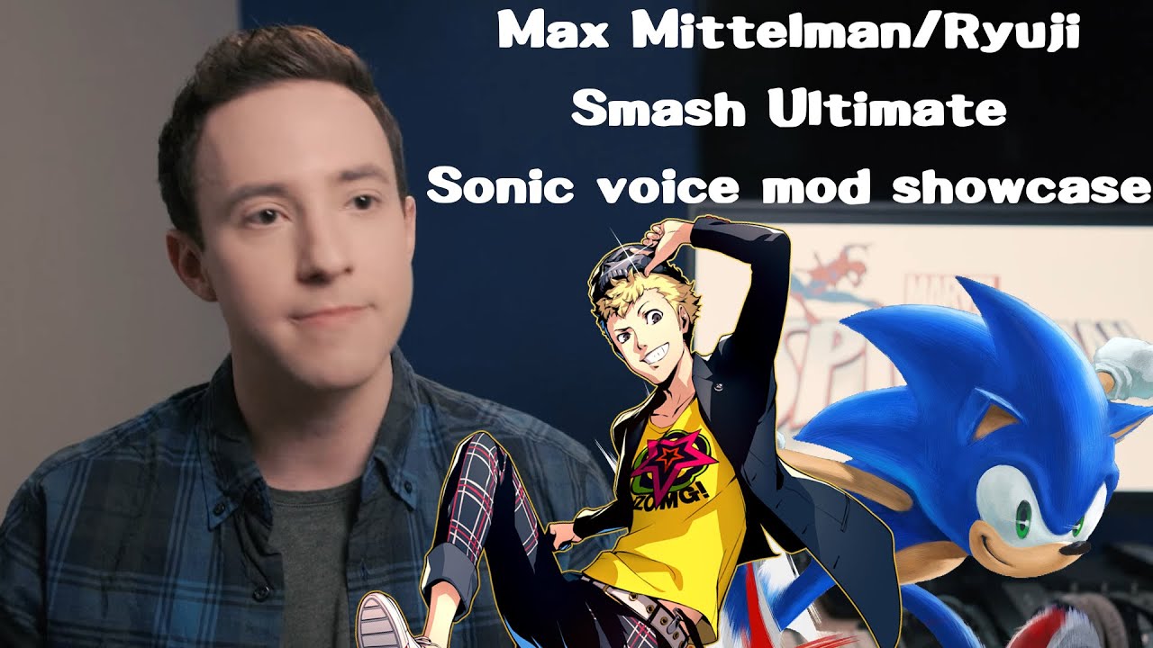 Ryuji Sakamoto/Max Mittelman as Sonic (Smash Ultimate Voice Mod Showcase)