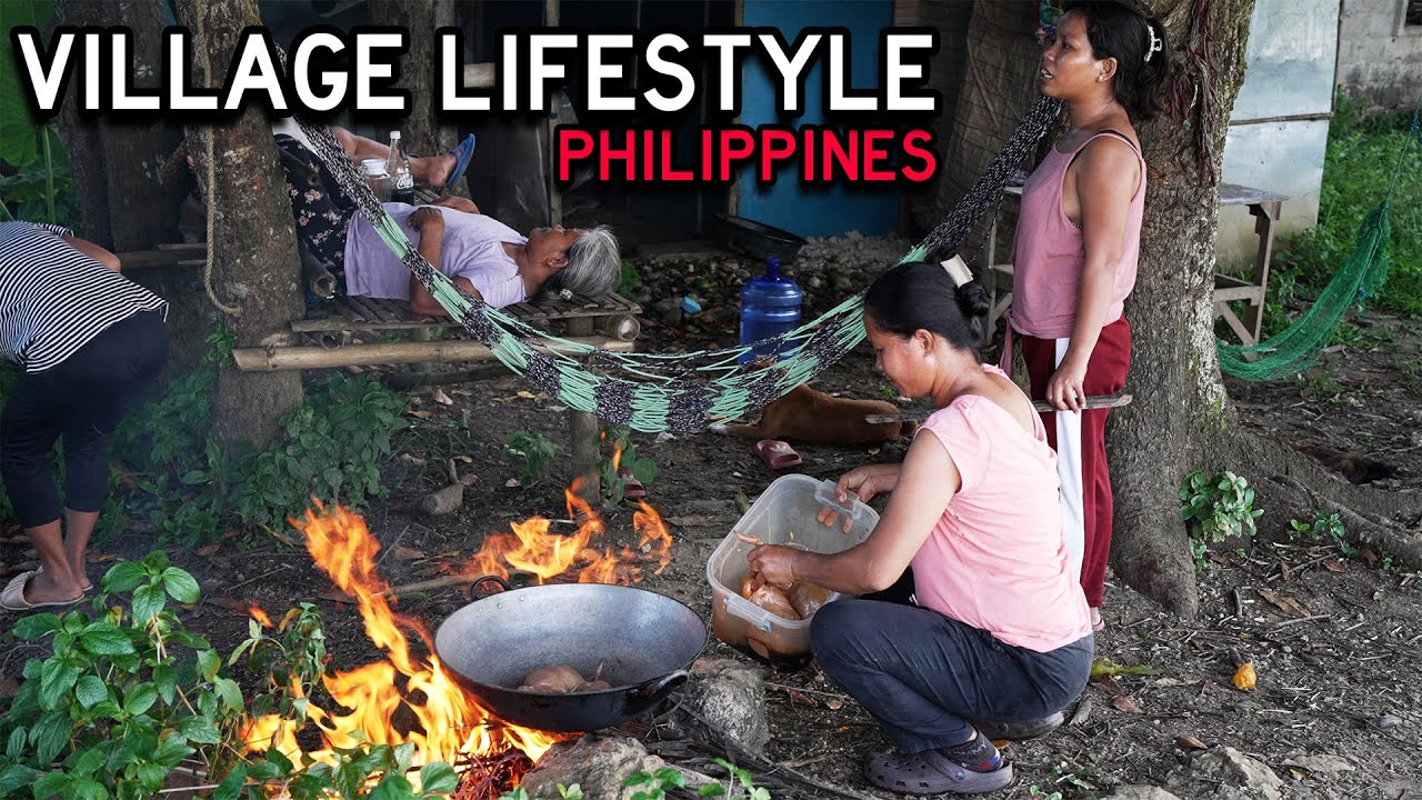 Daanbantayan Public Market, Trek to the Village, and Ate My-My Cooks 3 Chickens