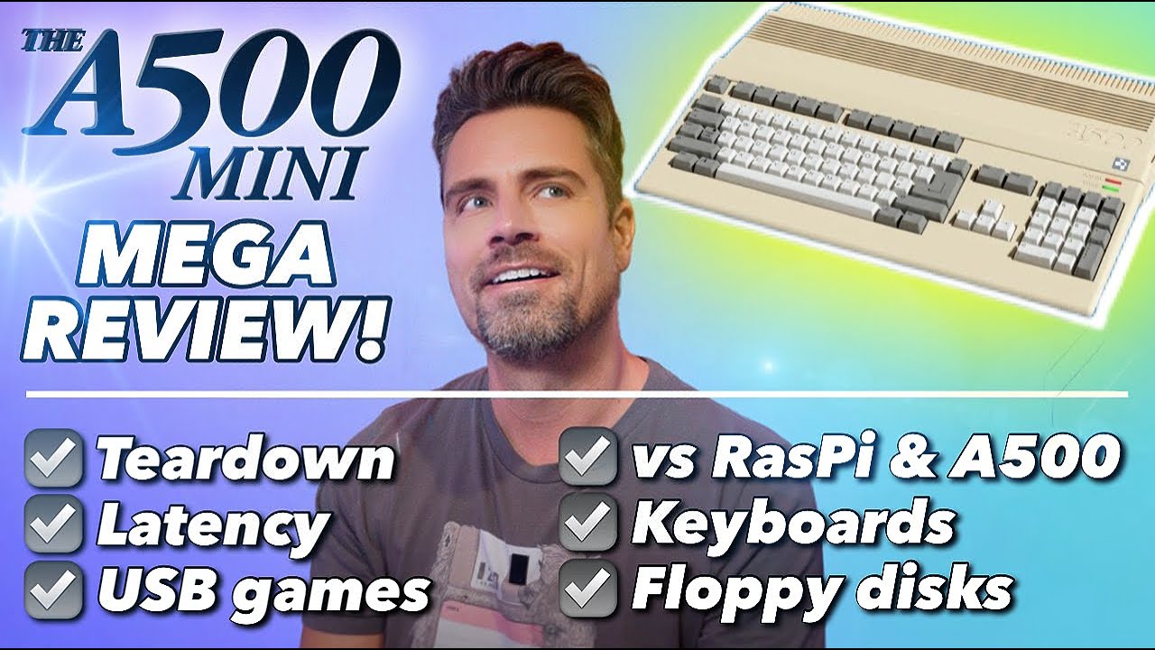 THEA500 Mini REVIEW & How To! Is the NEW AMIGA amazing? | The A500 Mini