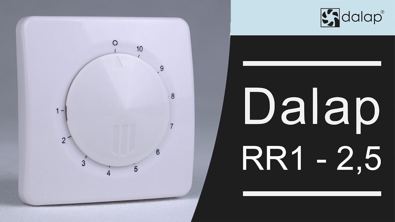 Jak podłaczyć regulator obrotów Dalap RR 1-2,5 do wentylatorów