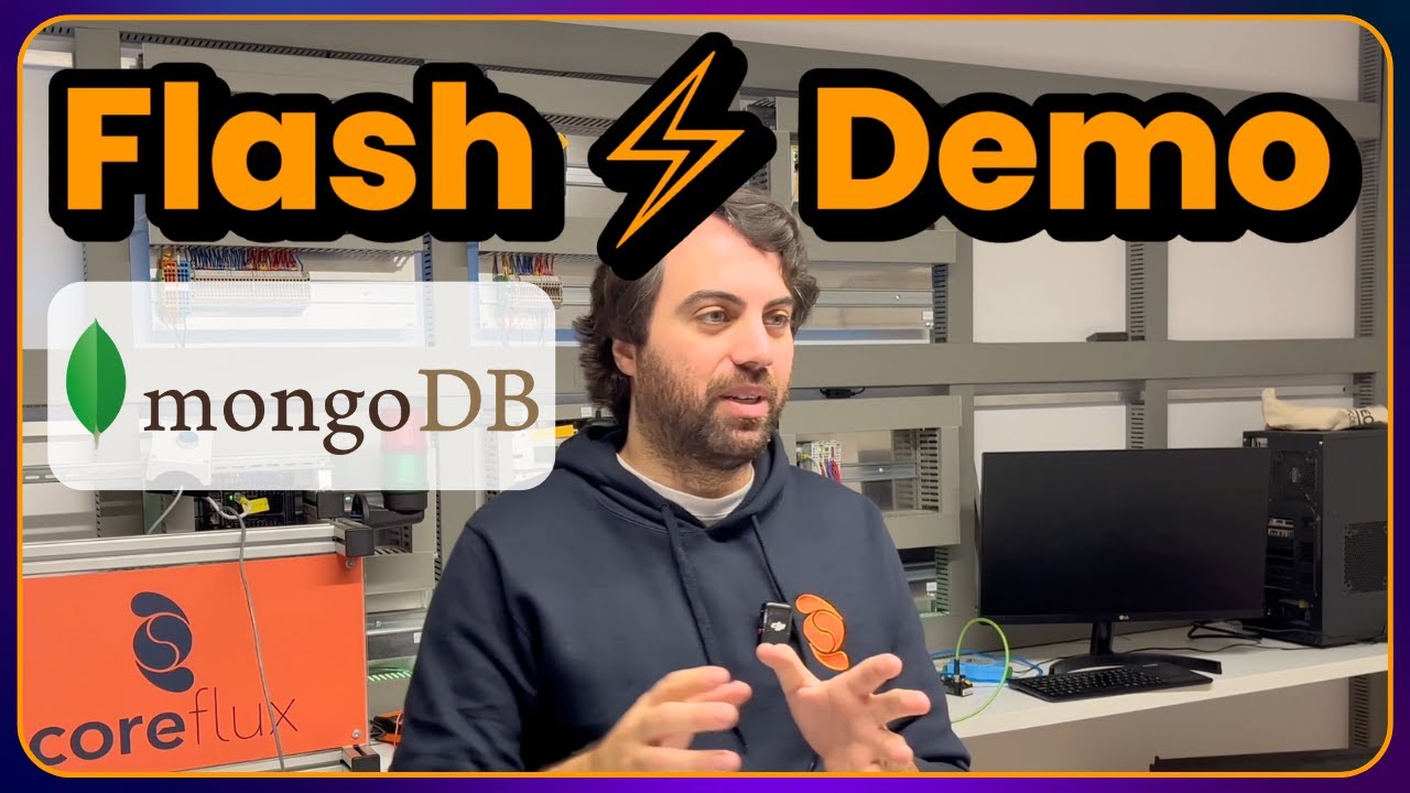 Connect MQTT to MongoDB in 15 Minutes | Coreflux Flash Demo