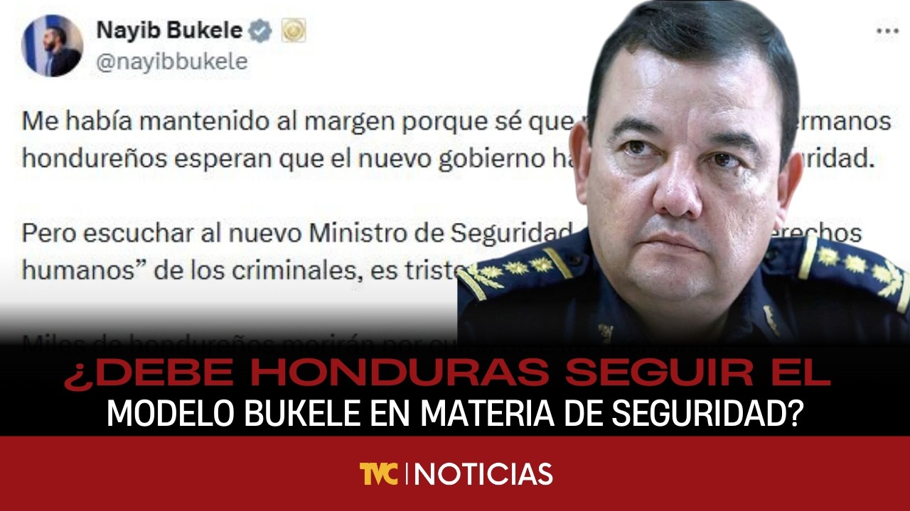 Seguridad en Honduras bajo la lupa tras advertencia de Nayib Bukele sobre violencia y pandillas