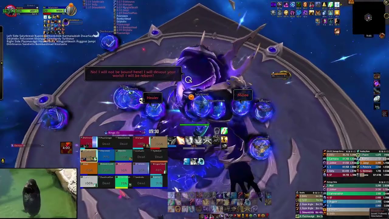 Mythic Dimensius Holy Priest POV