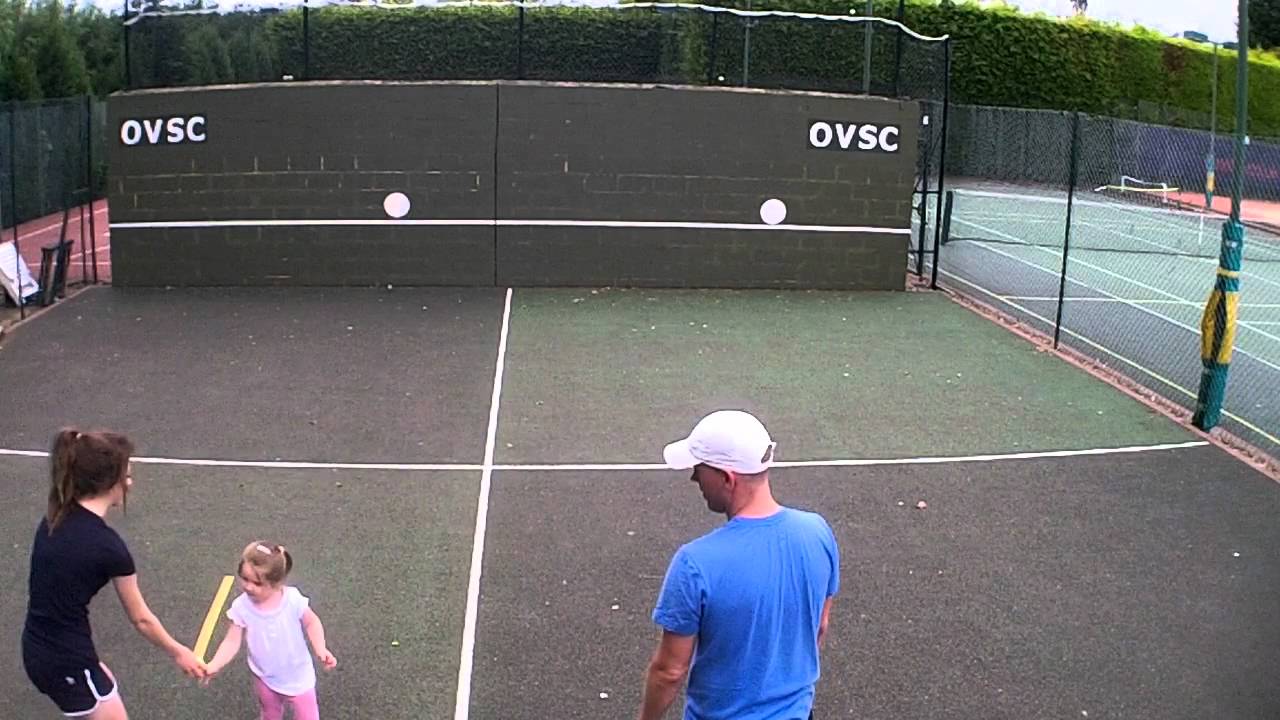 Tennis Exercises For 3 to 4 Year Olds - with Karl Stowell