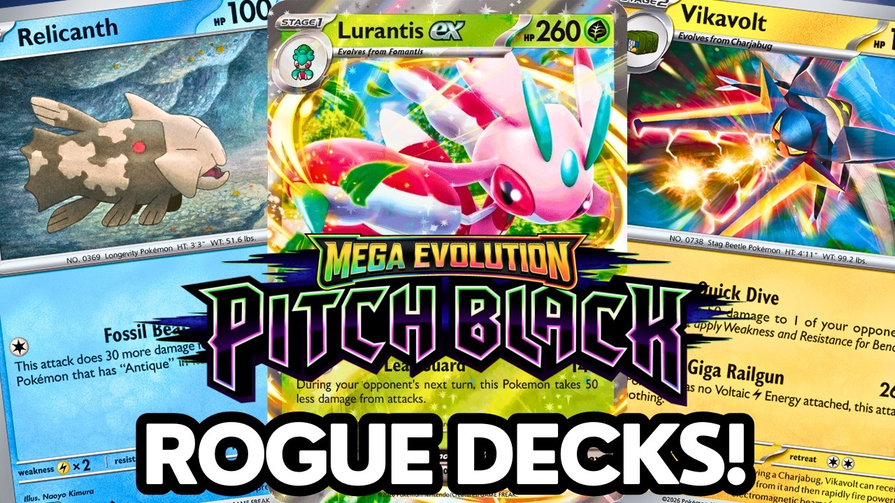 Top 6 Rogue Decks in Pitch Black (w/ PTCGL Lists!)