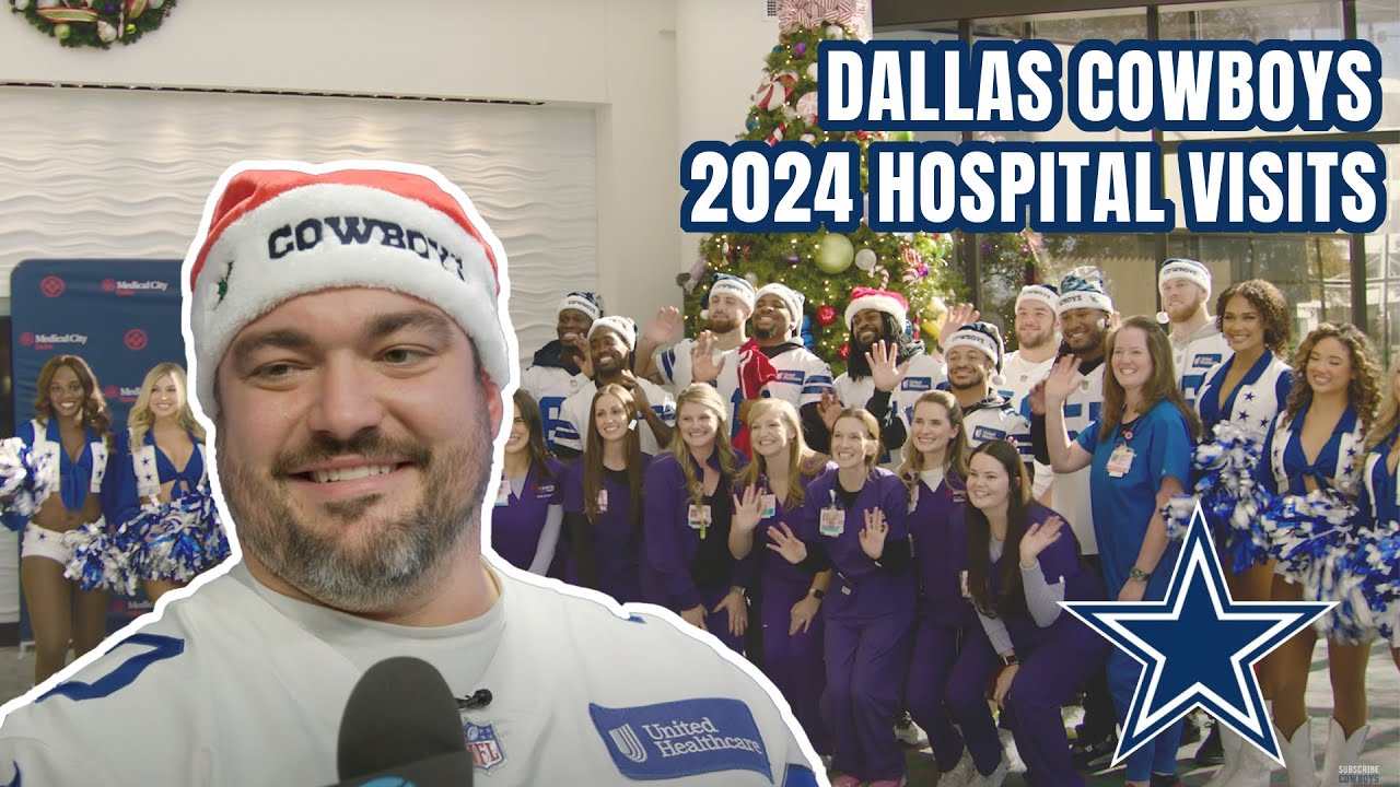Cowboys Annual Children's Hospital Visits | Dallas Cowboys 2024