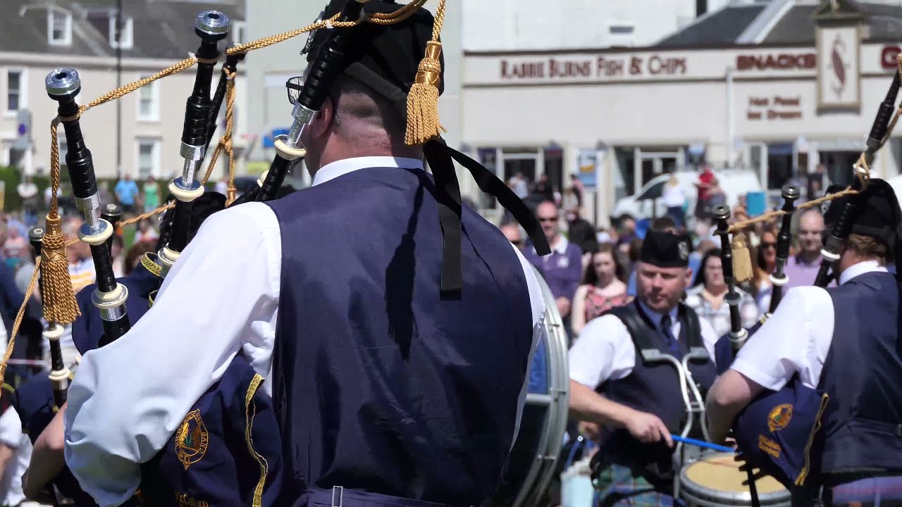 Kilmarnock Pipe Band  - Ayr Low Green