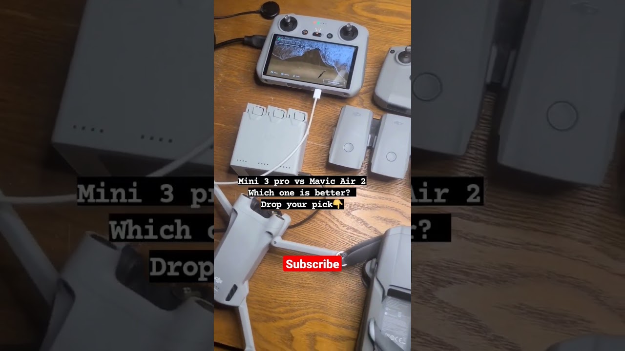 DJI mini 3 pro vs Mavic air 2 #shorts #DJI #mavicair2 #minidrone