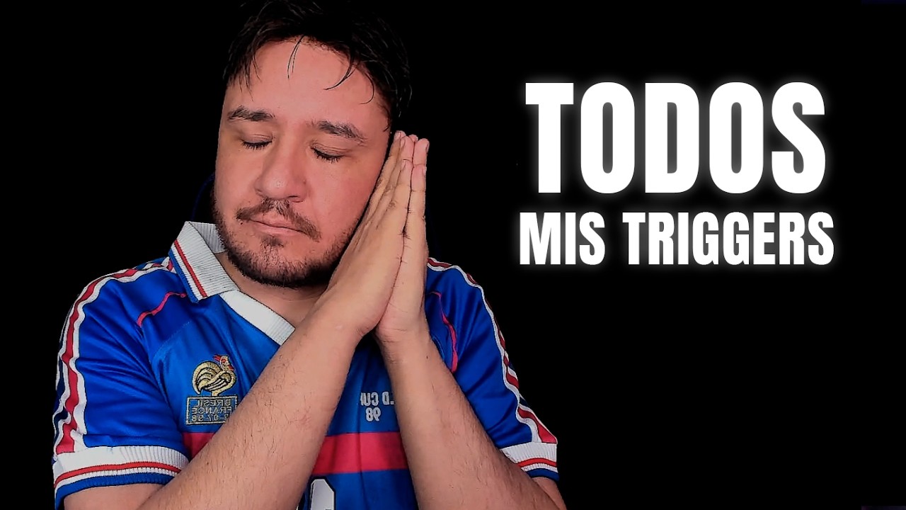 Este ASMR Mostrandote todos mis triggers te hara dormir en minutos   [+100 ]