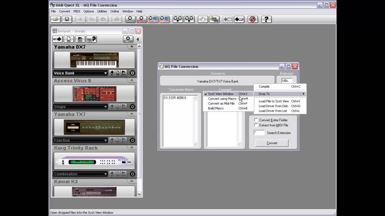 Midi Quest 9 / 10 File Conversion Tutorial