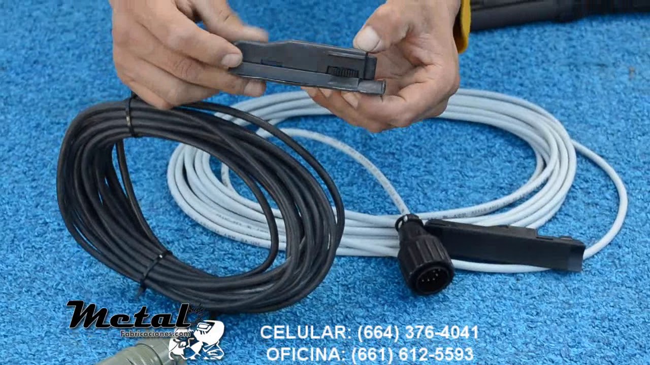Control De Mano Para  Soldadoras De T.I.G Miller y  Norstar Conector 14 Pins