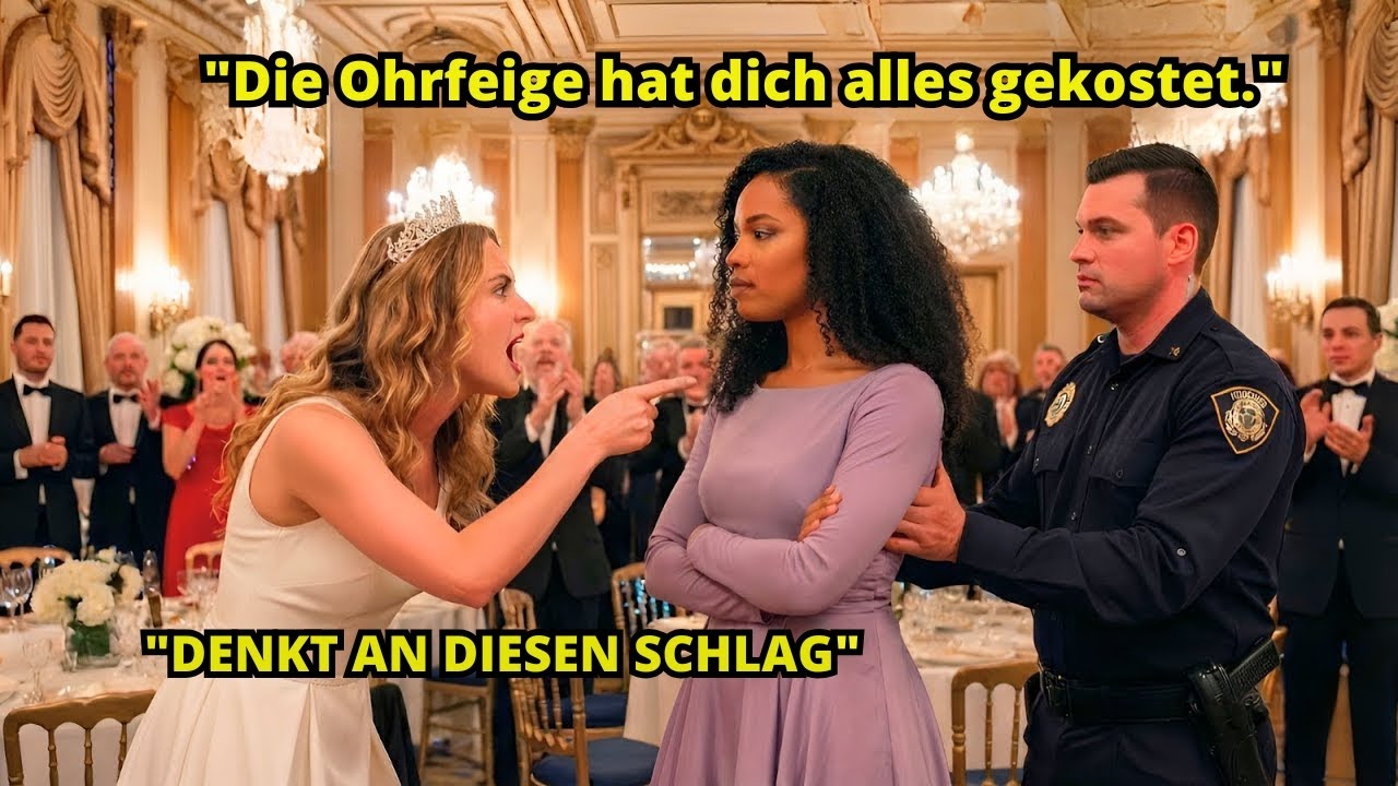 Erbin ohrfeigt schwarzen CEO auf Gala  Sekunden später bereut sie  Chef überhaupt berührt zu haben.