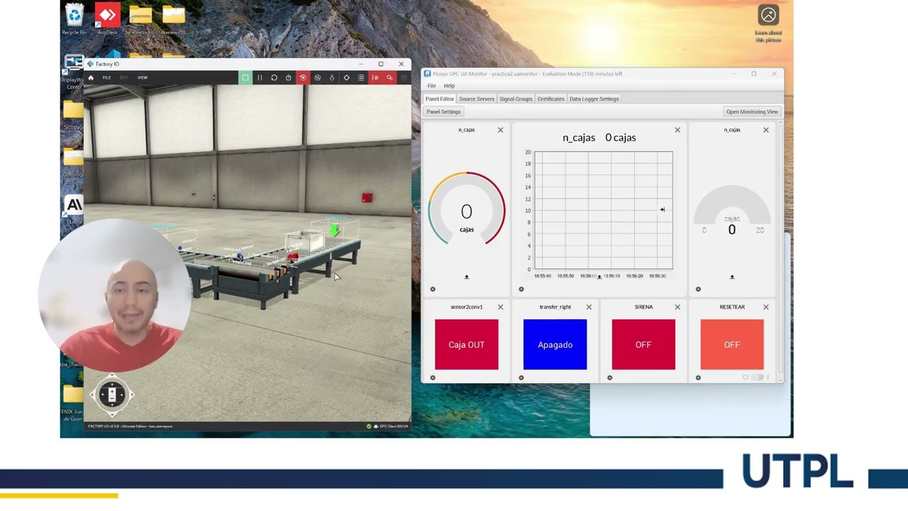 Laboratorio 1: Integración CODESYS, Factory IO y Node-RED - Guillermo Escobar