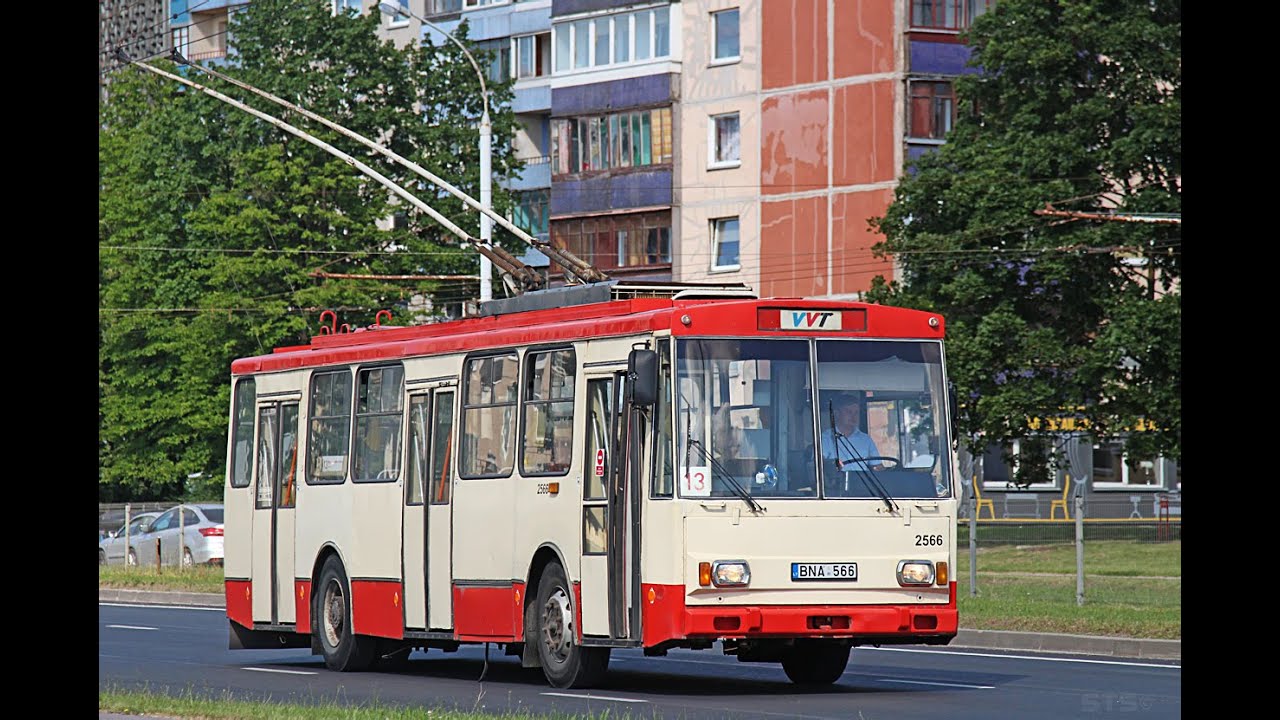 Škoda 14 tr11/6 # 2566 (vilnius) 7 maršrutas