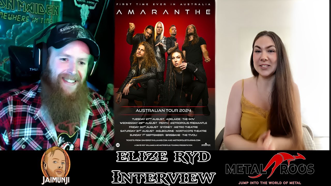 Amaranthe’s Groundbreaking Australian Debut: Interview with Elize Ryd!