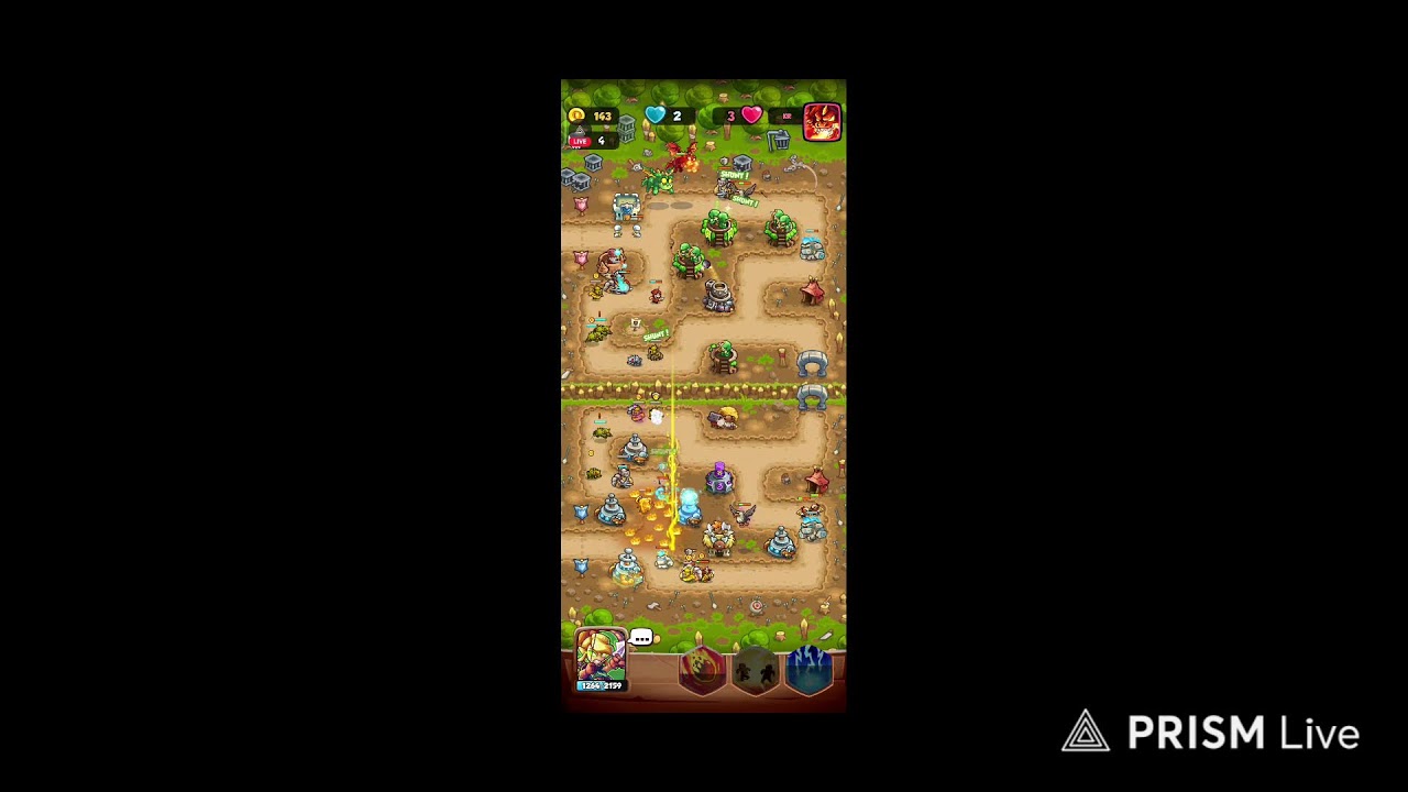 Kingdom Rush Battle ll TD Game ll Mobile ll Gameplay ll