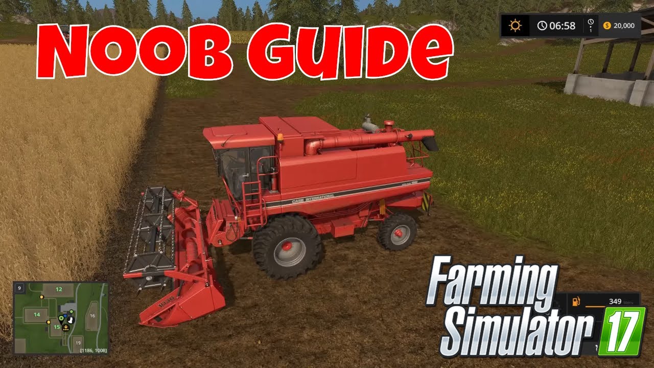 Руководство для начинающих по Farming Simulator 17 — Часть первая — Начало работы
