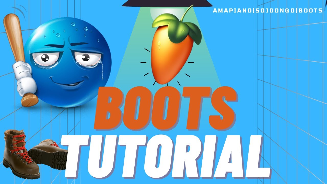 AMAPIANO COOK UP: BOOTS TUTORIAL l FL STUDIO | SGIDONGO