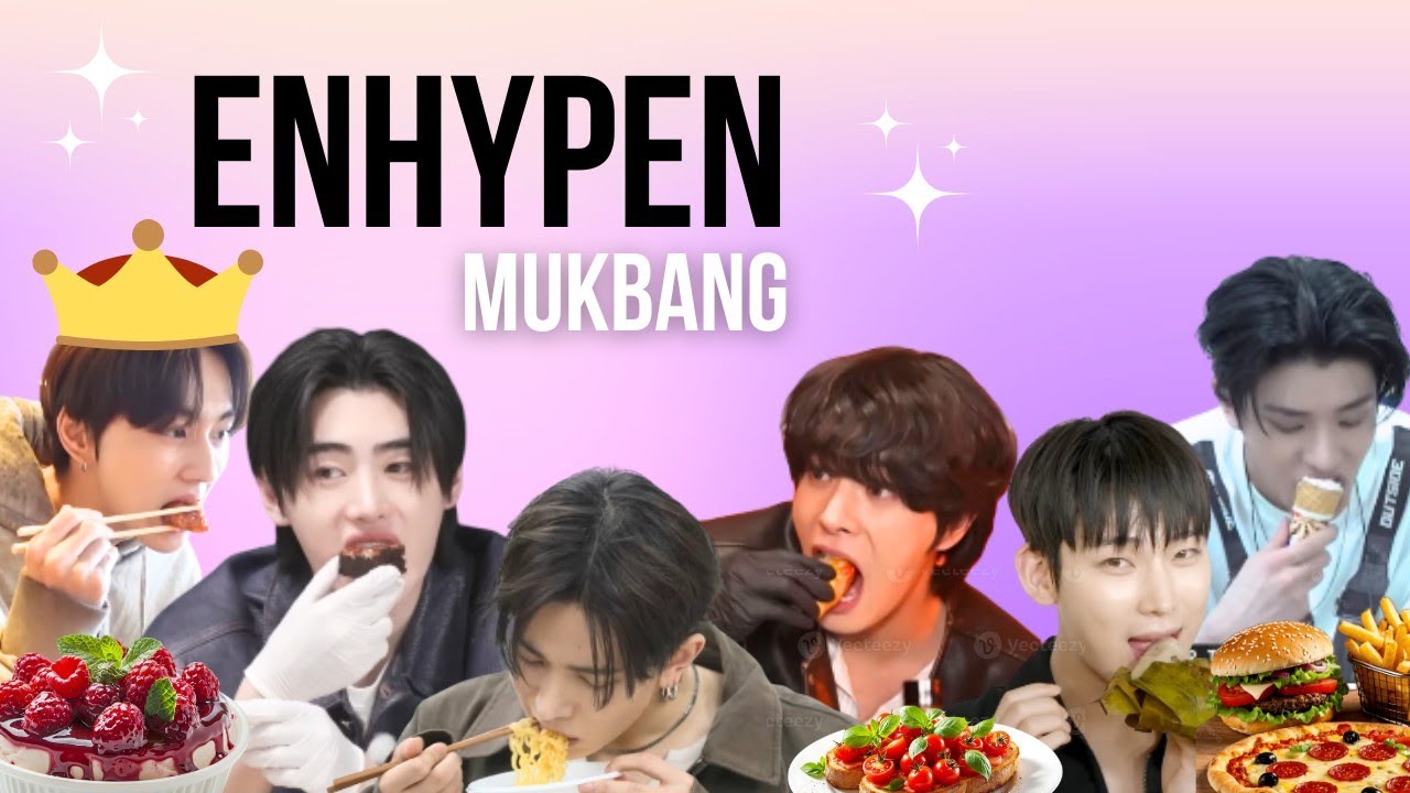 ENHYPEN mukbang curiosity : what makes this ASMR eating so addictive #enhypen #mukbang #asmr #jay 