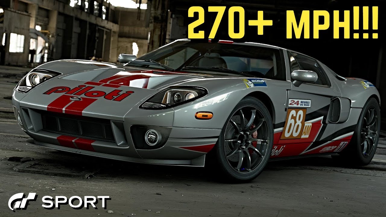 GT SPORT : 270+ MPH Ford GT Setup!!