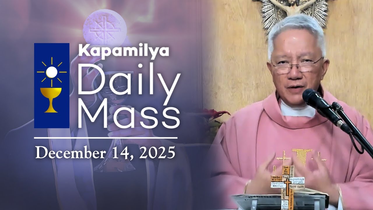 December 14, 2025 | Kapamilya Sunday Mass | Be Eager to Bear the Good Fruit